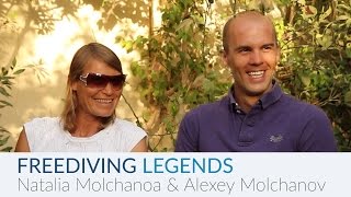 Freediving Legends   Natalia Molchanova amp Alexey Molchanov [upl. by Church]