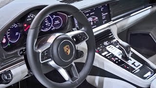 2017 Porsche Panamera INTERIOR [upl. by Bengt364]