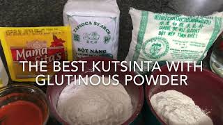 The Best Kutsinta with Glutinous powder Pinoy Kakanin [upl. by Elleimac]