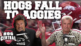 Agony in Arlington  The Hog Central Podcast  another heartbreaking loss to the Aggies [upl. by Borchers329]