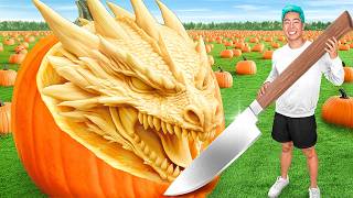 Best GIANT Pumpkin Art Wins 5000 [upl. by Ennayhc]