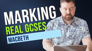 Live Marking GCSE English Macbeth Exam Paragraph – Real Feedback [upl. by Dace655]