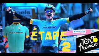 TOUR DE FRANCE 2019  ASTANA  ETAPE 2  BRUXELLES ATOMIUM CLE FR [upl. by Puna]