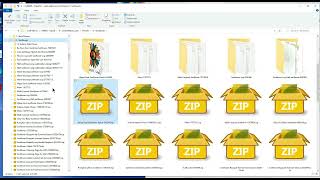 How to Unzip Multiple Zip files with PeaZip [upl. by Yrakcaz892]