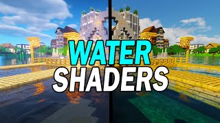 Best Minecraft Shaders Water Comparison SEUS Sildurs BSL Chocapic13 amp More [upl. by Yelra520]