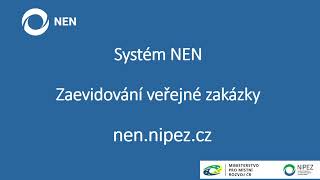 Video návod evidence veřejných zakázek v NEN [upl. by Gardia]