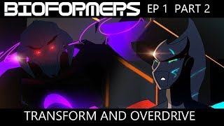 BIOFORMERS Ep 1 quotTRANSFORM AND OVERDRIVE Pt 1quot PART 2 BIONICLE Animated Series [upl. by Newo]