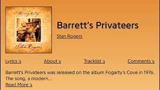 BARRETT’S PRIVATEERSGIVEAWAY ANNOUNCEMENT countrydiggers seashanty [upl. by Gloria]