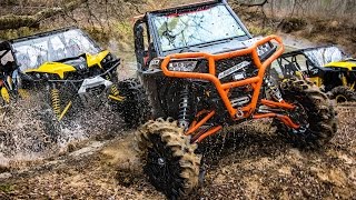 Epic SXS  ATV OffRoad Action amp Carnage Compilation  Polaris vs CanAm vs Yamaha Comparison [upl. by Charbonnier408]