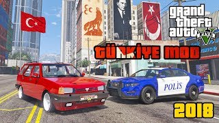 GTA 5 YENİ TÜRKİYE MODU  MUHTEŞEM YENİLİKLER [upl. by Toh]