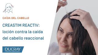 CREASTIM REACTIV loción contra la caída del cabello reaccional estrés dietas posparto [upl. by Parshall]