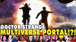 Reactors Reaction To The Doctor Strange Portal On Deadpool amp Wolverine Trailer Mixed Reactions [upl. by Ettore63]