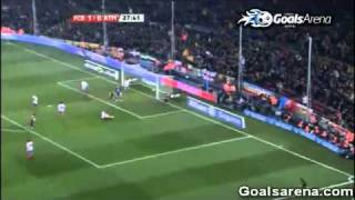 Barcelona vs Atletico Madrid 30 Goals amp Highlights 2011 Barcelona 30 Atletico Madrid [upl. by Hillie]