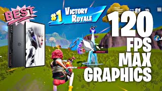 Ultimate Fortnite Mobile Experience 120 FPS amp Max Graphics on RedMagic Nova Gaming Tablet [upl. by Ayekahs799]