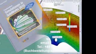 SolidWorks Simulation Video Tutorial  Deutsch  Stationaere Waermeleitung [upl. by Niddala]