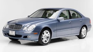 B6803 2003 Mercedes Benz E500 overview [upl. by Ariada]