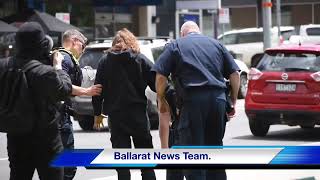 NeoNazi protesters in Ballarat [upl. by Etnovert]