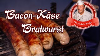 Bacon Käse Bratwurst selber machen  Opa Jochens Rezept [upl. by Belita256]