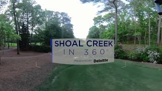 Shoal Creek in 360 Degrees  GOLFcom [upl. by Leahcar]