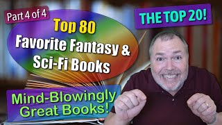 The TOP 20  Top 80 Fantasy amp Science Fiction Books Part 4 [upl. by Marlena]