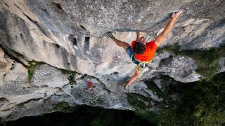 Verdon Dahoam  Die spektakulärste Kletterroute hoch ausgesetzt über der Donau [upl. by Eelyah]