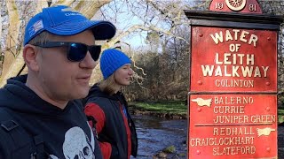 An Edinburgh city walk with a difference  The Water of Leith Walkway from Balerno to Leith [upl. by Ecnerolf491]