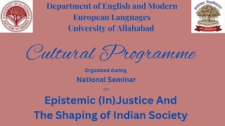 Seminars Cultural Night Epistemic Injustice seminar Uncovered [upl. by Vudimir]