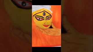 Durga ma drawing shorts youtubeshorts drawing ytshorts viralvideo viralshort [upl. by Ybreh]