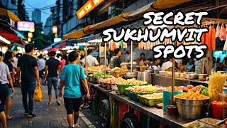 Bangkoks 4K Sukhumvit Nigth Walking tour Hidden Gems of Sukhumvit Road [upl. by Aseneg]