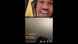 Lil CJ Kasino and EBK Lil Rodney on IG live [upl. by Nodnarbal773]