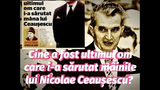 CINE a fost ULTIMUL OM care ia SĂRUTAT MÂINILE lui NICOLAE CEAUȘESCU pe 22 DEC1989 la ELICOPTER [upl. by Phenica]