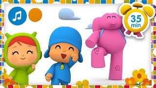 🎶👍🏻 CHUCHUWA ✊🏻🎶  Nursery Rhymes amp Baby Songs  35 minutes   Pocoyo [upl. by Assanav50]