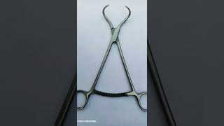 Bone reduction forceps 20cm orthopedic surgical long ratchet instrument [upl. by Elleahcim377]