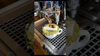 Pistachiogatto full making😍food dessertrecipes best pista coffee viralvideo shorts youtube [upl. by Silyhp]