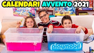 CALENDARI AVVENTO PLAYMOBIL 2021 Sorprese per Bagnetto e Acqua Colorata [upl. by Carolyne679]