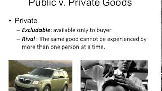 Unit 5 Topic 8 Public amp Private Goods [upl. by Eul]