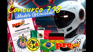 🤖⚽ Progol media semana 718 Análisis de los partidos de esta semana 🤖⚽ [upl. by Staley]