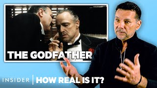 ExMob Boss Rates 12 Mafia Movie Scenes  How Real Is It  Insider [upl. by Shull]