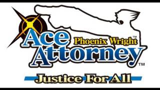 Phoenix Wright Ace Attorney Justice for All OST  Trial [upl. by Enaira]