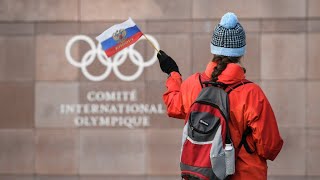 2018 Winter Olympics Russia banned athletes can still compete under Olympic flag [upl. by Ahsekyt]