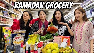 Ramadan ki Tayarian aur Grocery complete hogai Sistrology Fatima Faisal [upl. by Ellehsat58]