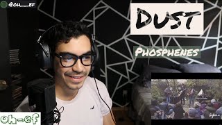 Phosphenes  Dust  Live  REACTION [upl. by Anneres]