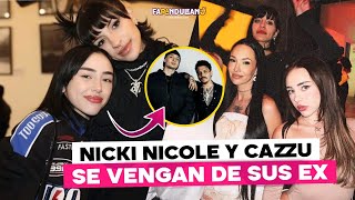 NICKI NICOLE Y CAZZU SE VENGAN DE SUS EX [upl. by Farlee]