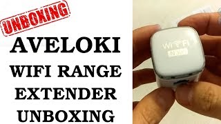 Aveloki Wifi Range Extender Unboxing [upl. by Siegel]