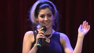 HD Marina and the Diamonds  Interview YouTube Presents 15072012 [upl. by Anelej292]