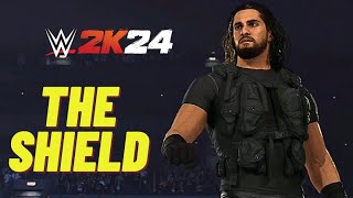 WWE 2K24  Seth Rollins Entrance  The Shield Entrance [upl. by Weathers616]