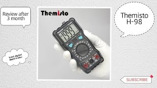 26  THEMISTO THM98 DIGITAL MULTIMETER REVIEW AFTER 3 MONTH  2024 [upl. by Ordnael]