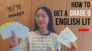 The ONLY video you will need for GCSE English Literature  Unheard tips and tricks [upl. by Suiram]