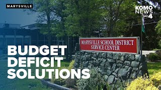 Could Marysville School District closures be the key to solving their 3 million deficit [upl. by Leavelle663]