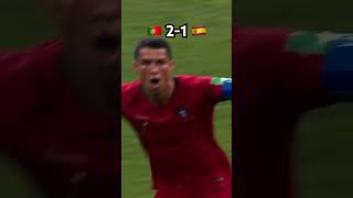 Ronaldo best hat trick momentPotrugal VS Spainsubscribeformore [upl. by Ydisac501]